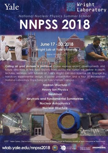 NNPSS 2018 poster