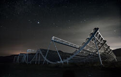 radio telescope dish photo.