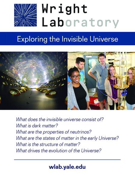 Wright Lab brochure front page