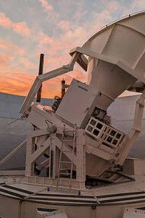 Simons Observatory telescope.