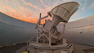 Simons Observatory telescope.