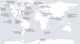 Map of Wright Lab experiments around the world.